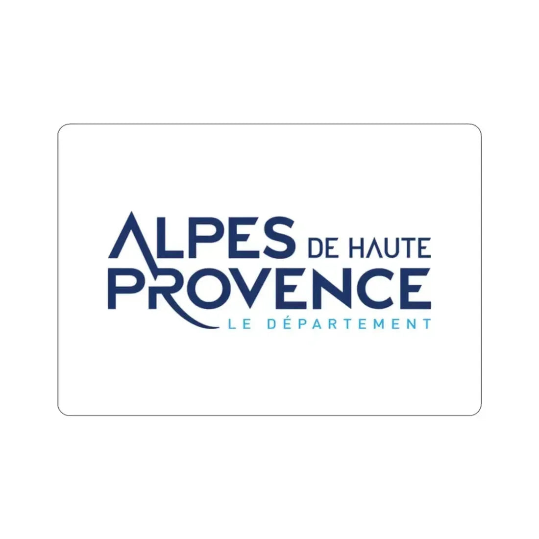 Flag of Alpes de Haute Provence France STICKER Vinyl Die-Cut Decal 2 Inch - The Sticker Space