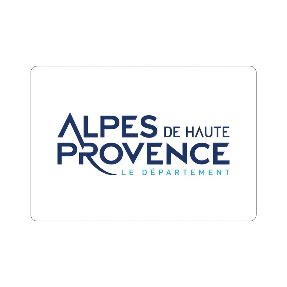 Flag of Alpes de Haute Provence France STICKER Vinyl Die-Cut Decal 4 Inch - The Sticker Space