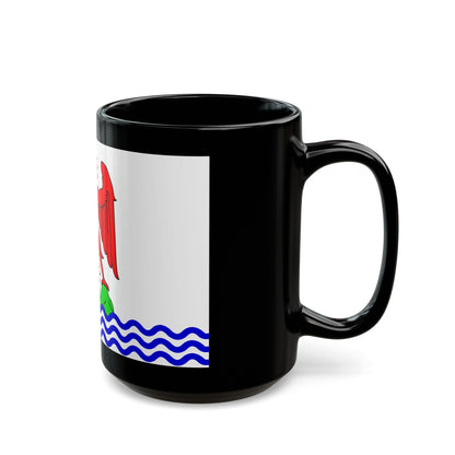 Flag of Alpes Maritimes France 2 - Black Coffee Mug-The Sticker Space