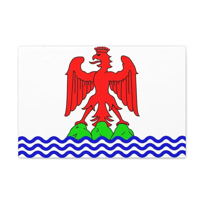 Flag of Alpes Maritimes France 2 - Canvas Wall Art - The Sticker Space