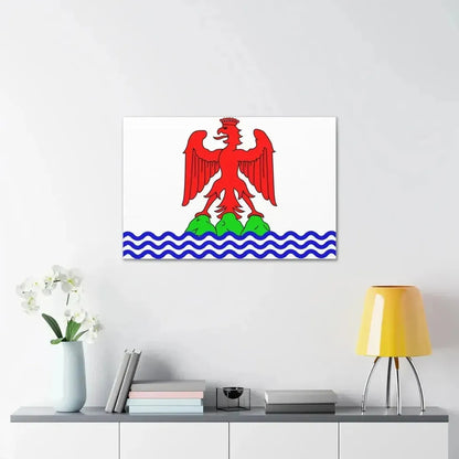 Flag of Alpes Maritimes France 2 - Canvas Wall Art - The Sticker Space