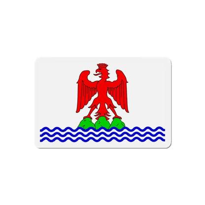 Flag of Alpes Maritimes France 2 - Refrigerator Magnet 5 Inch - The Sticker Space