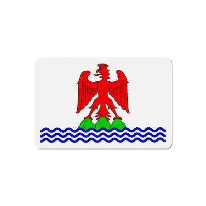 Flag of Alpes Maritimes France 2 - Refrigerator Magnet - The Sticker Space