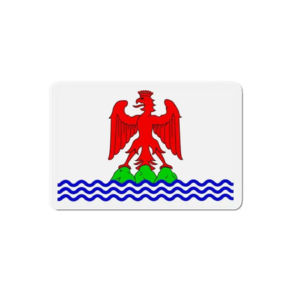 Flag of Alpes Maritimes France 2 - Refrigerator Magnet - The Sticker Space