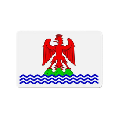 Flag of Alpes Maritimes France 2 - Refrigerator Magnet - The Sticker Space
