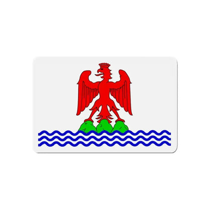 Flag of Alpes Maritimes France 2 - Refrigerator Magnet - The Sticker Space