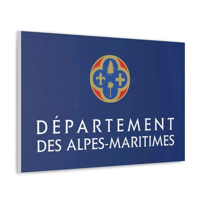 Flag of Alpes Maritimes France - Canvas Wall Art - The Sticker Space