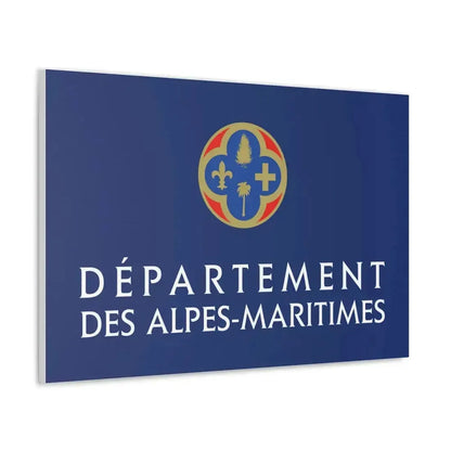 Flag of Alpes Maritimes France - Canvas Wall Art - The Sticker Space