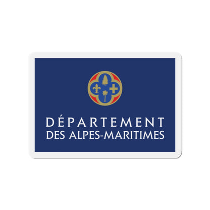 Flag of Alpes Maritimes France - Die-Cut Magnet-2" x 2"-The Sticker Space