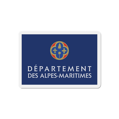 Flag of Alpes Maritimes France - Die-Cut Magnet-3" x 3"-The Sticker Space