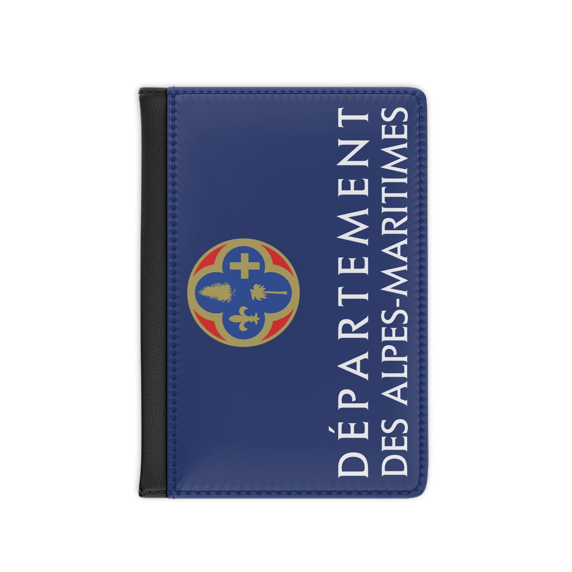 Flag of Alpes Maritimes France - Passport Holder-3.9" x 5.8"-The Sticker Space