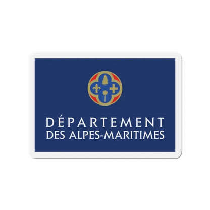 Flag of Alpes Maritimes France - Refrigerator Magnet 2 Inch - The Sticker Space