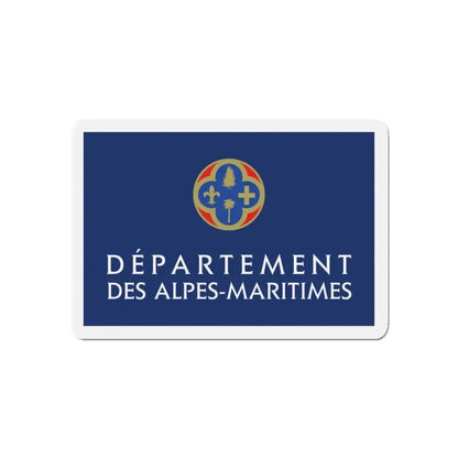 Flag of Alpes Maritimes France - Refrigerator Magnet 3 Inch - The Sticker Space