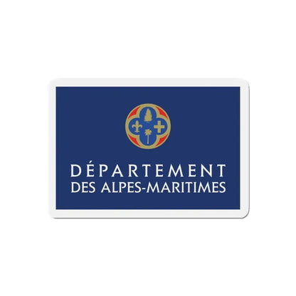 Flag of Alpes Maritimes France - Refrigerator Magnet 4 Inch - The Sticker Space