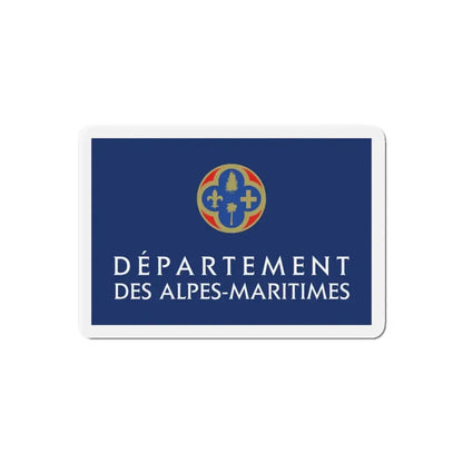 Flag of Alpes Maritimes France - Refrigerator Magnet 6 Inch - The Sticker Space