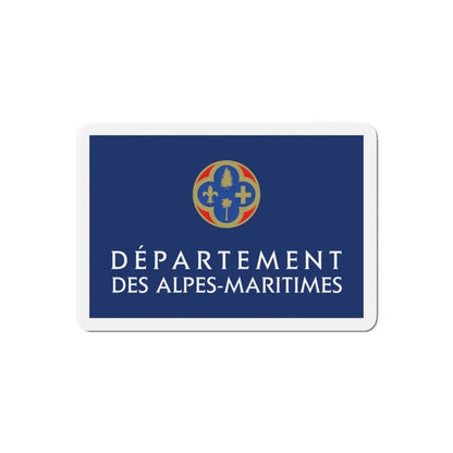 Flag of Alpes Maritimes France - Refrigerator Magnet 6 Inch - The Sticker Space
