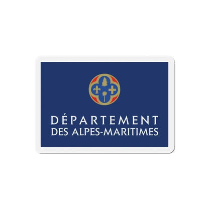 Flag of Alpes Maritimes France - Refrigerator Magnet - The Sticker Space