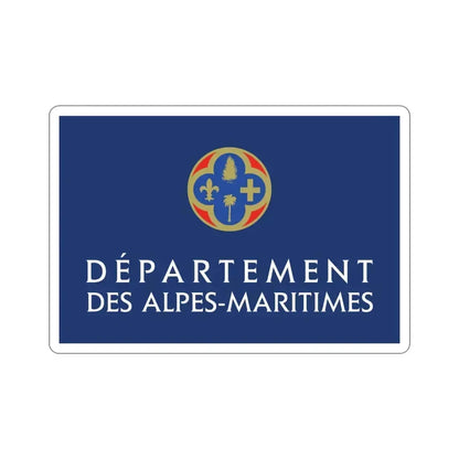Flag of Alpes Maritimes France STICKER Vinyl Die-Cut Decal 4 Inch - The Sticker Space
