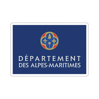 Flag of Alpes Maritimes France STICKER Vinyl Die-Cut Decal 6 Inch - The Sticker Space