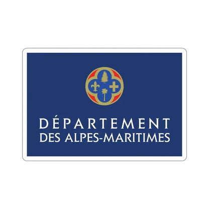 Flag of Alpes Maritimes France STICKER Vinyl Die-Cut Decal - The Sticker Space