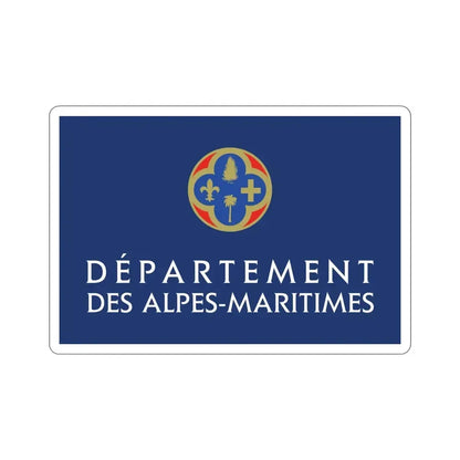 Flag of Alpes Maritimes France STICKER Vinyl Die-Cut Decal - The Sticker Space