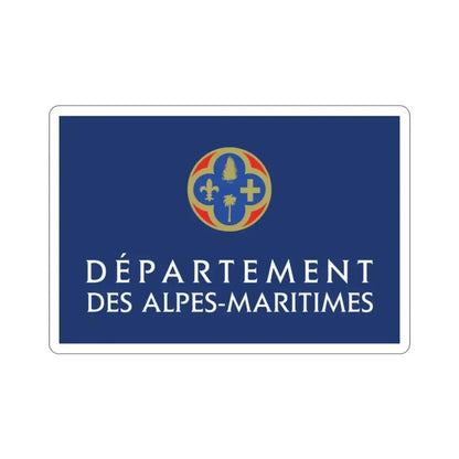 Flag of Alpes Maritimes France STICKER Vinyl Die-Cut Decal - The Sticker Space