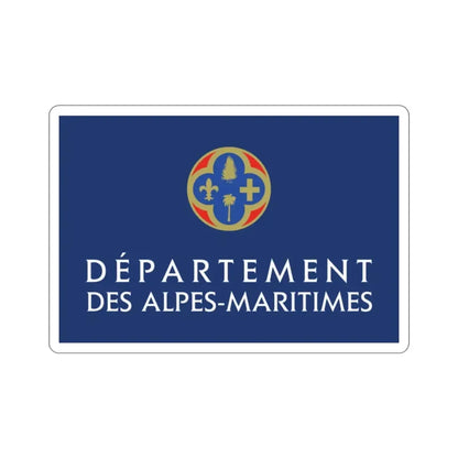 Flag of Alpes Maritimes France STICKER Vinyl Die-Cut Decal - The Sticker Space