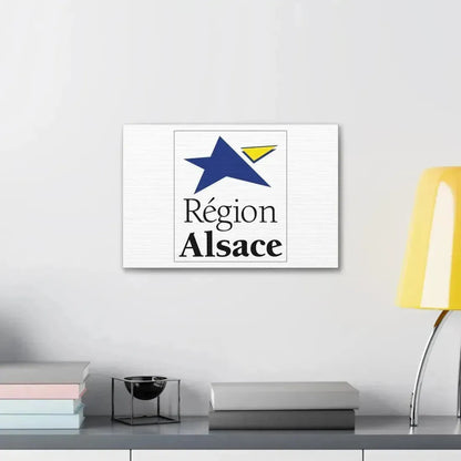 Flag of Alsace France 2 - Canvas Wall Art - The Sticker Space