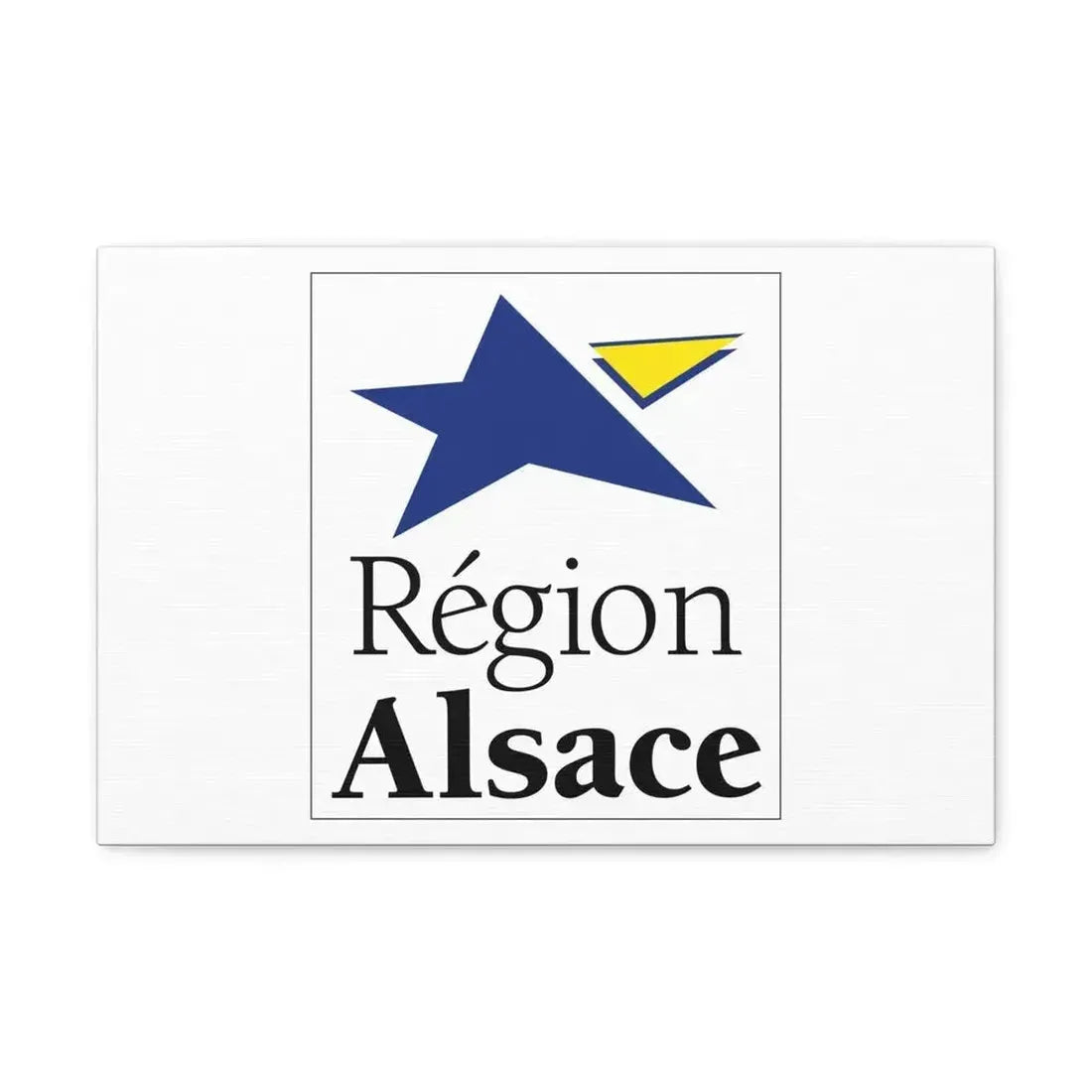 Flag of Alsace France 2 - Canvas Wall Art - The Sticker Space