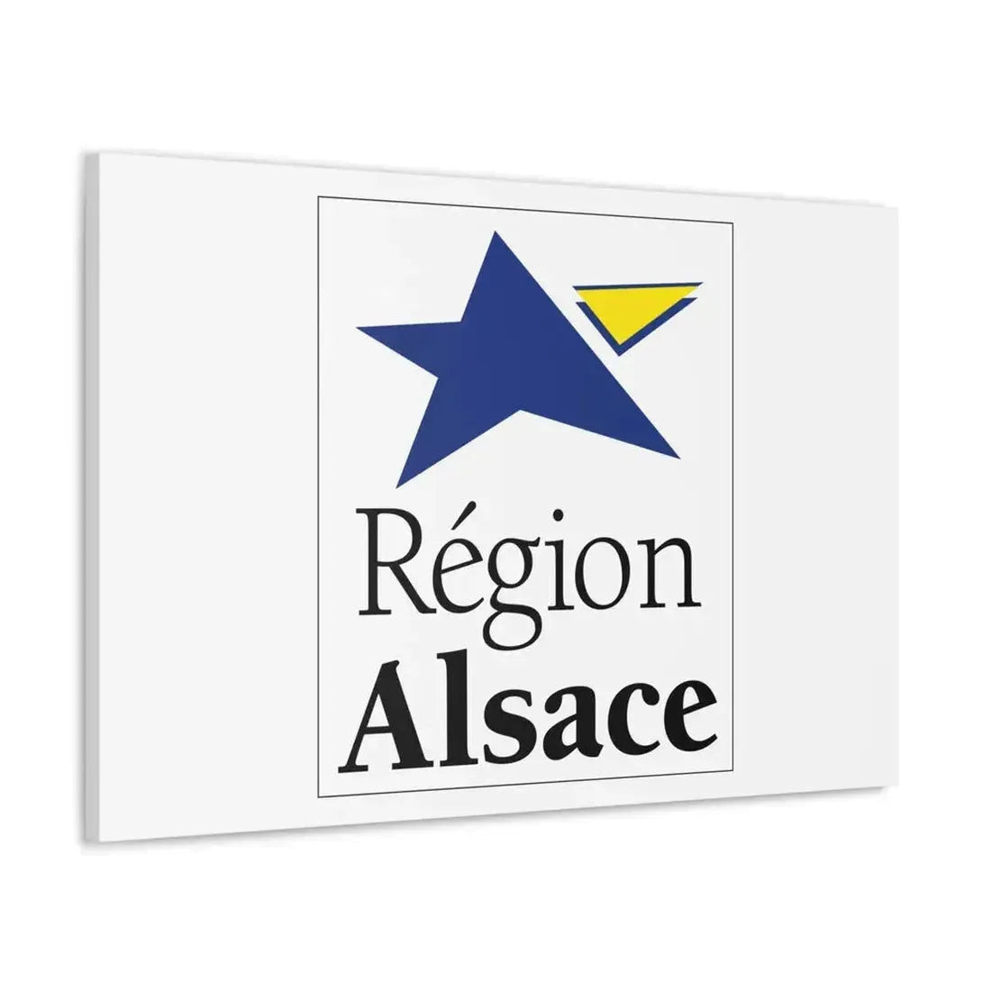 Flag of Alsace France 2 - Canvas Wall Art - The Sticker Space