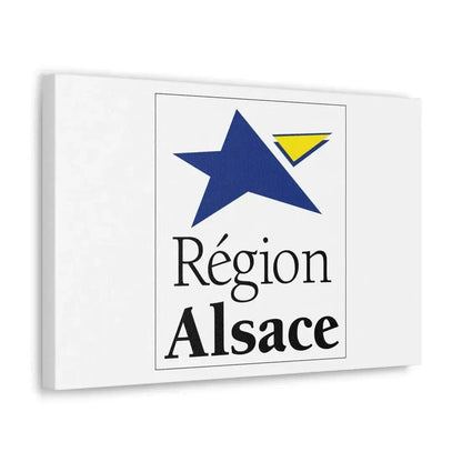Flag of Alsace France 2 - Canvas Wall Art - The Sticker Space