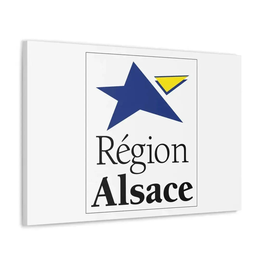 Flag of Alsace France 2 - Canvas Wall Art - The Sticker Space
