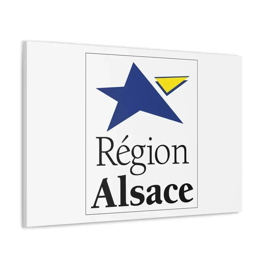Flag of Alsace France 2 - Canvas Wall Art - The Sticker Space