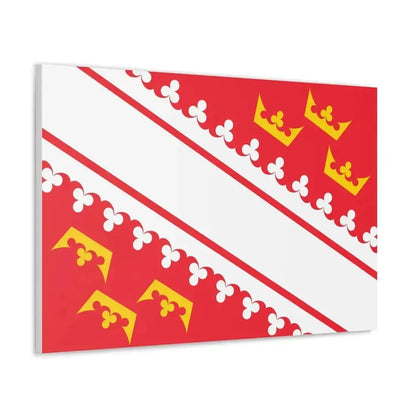Flag of Alsace France - Canvas Wall Art - The Sticker Space