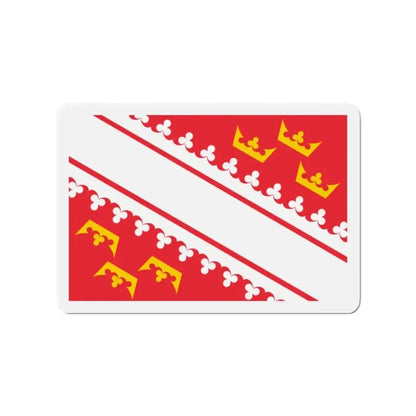 Flag of Alsace France - Refrigerator Magnet - The Sticker Space
