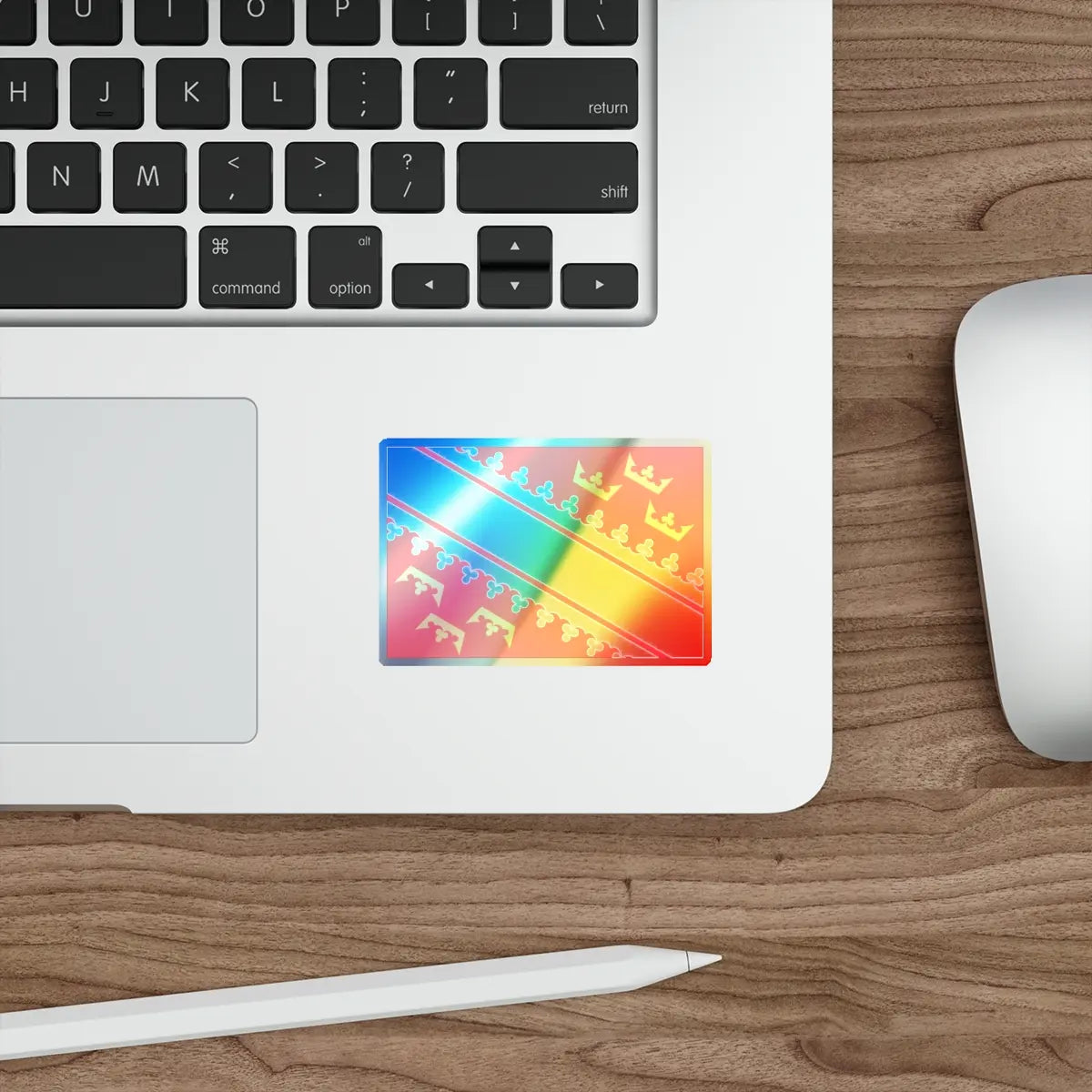 SKU:12199687696322071051 Sizes:3" × 3" Shapes:Die-Cut Types:Holographic