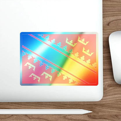 SKU:27091603233264157329 Sizes:6" × 6" Shapes:Die-Cut Types:Holographic