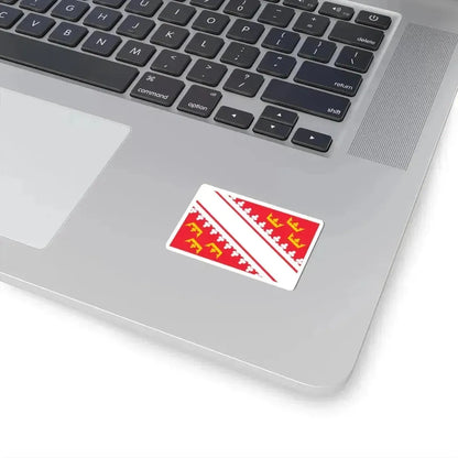 Flag of Alsace France - STICKER Vinyl Kiss-Cut Decal - The Sticker Space