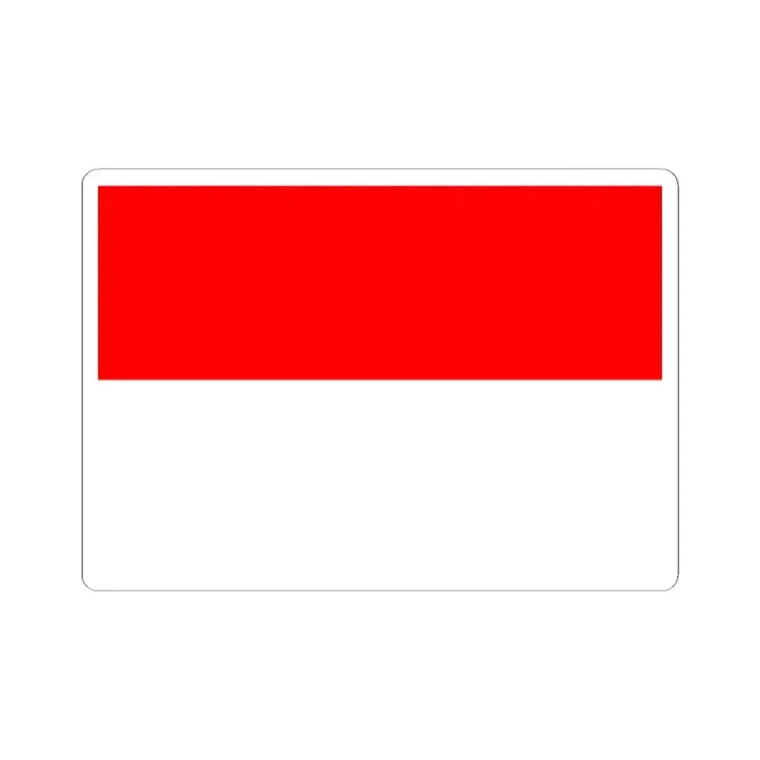 Flag of Alsace historical (Belgium) STICKER Vinyl Kiss-Cut Decal 2 Inch White - The Sticker Space