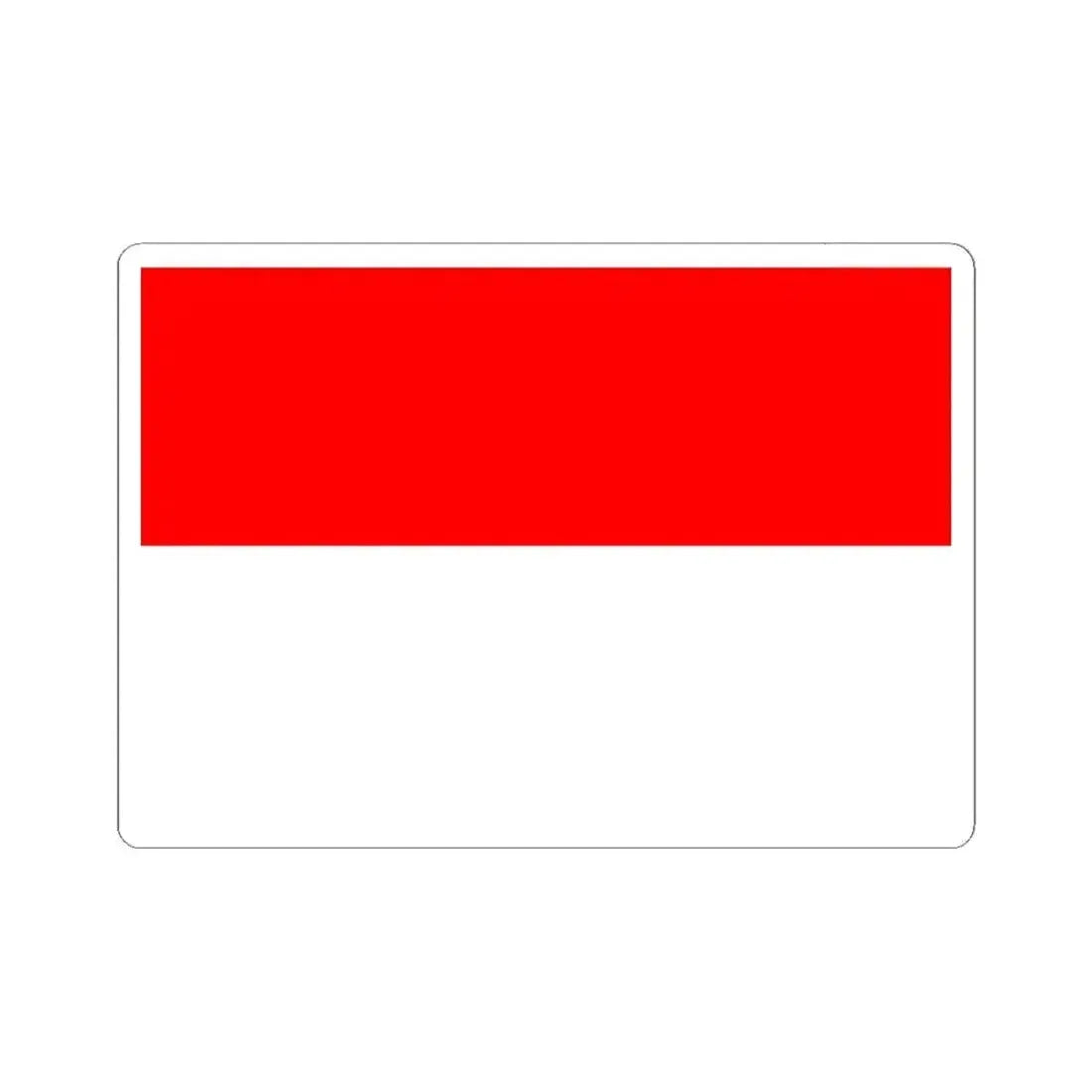 Flag of Alsace historical (Belgium) STICKER Vinyl Kiss-Cut Decal 3 Inch White - The Sticker Space