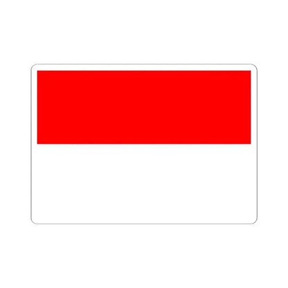 Flag of Alsace historical (Belgium) STICKER Vinyl Kiss-Cut Decal 4 Inch White - The Sticker Space