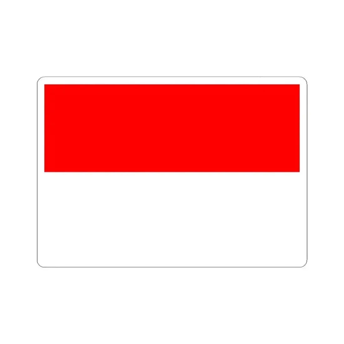 Flag of Alsace historical (Belgium) STICKER Vinyl Kiss-Cut Decal 6 Inch White - The Sticker Space