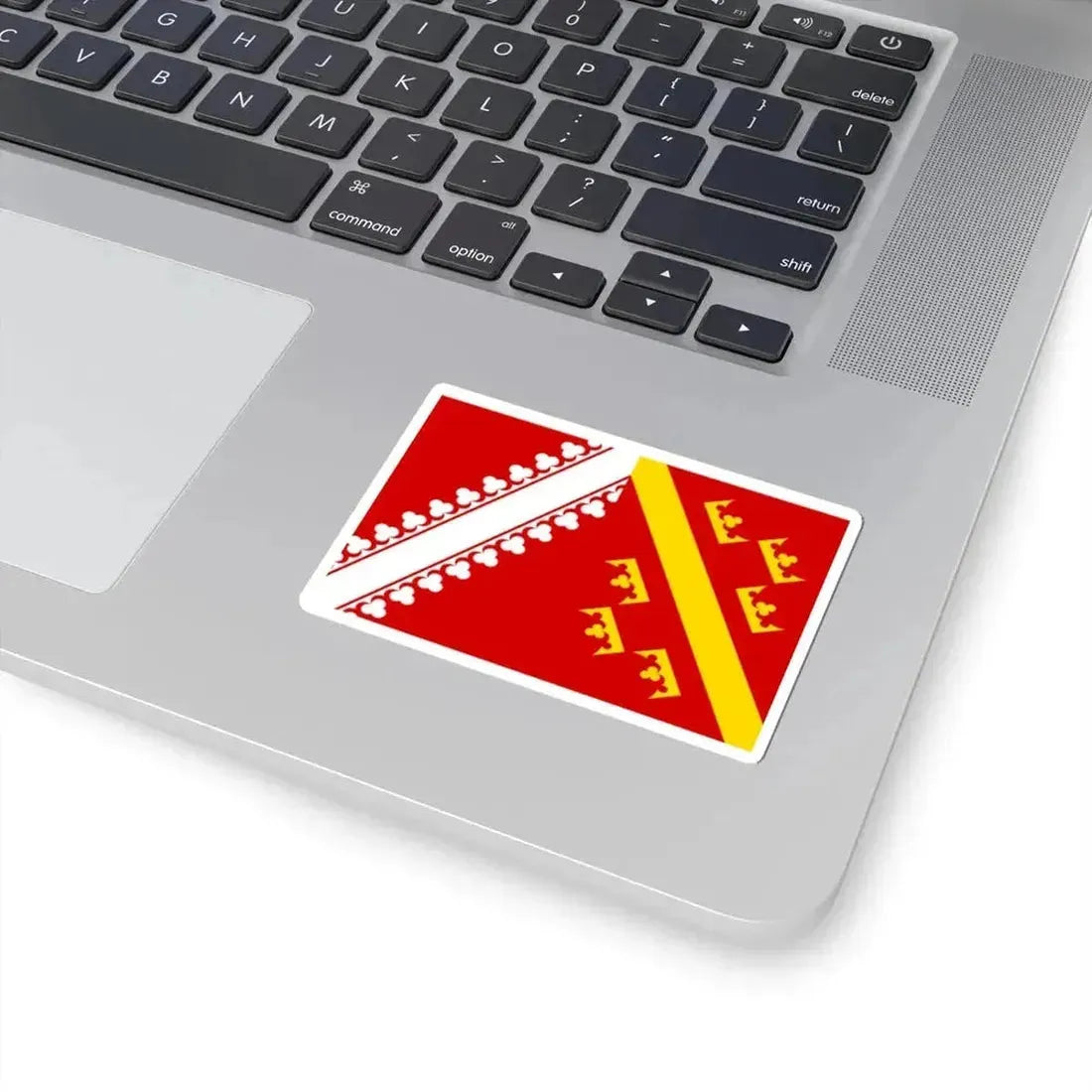 Flag of Alsace old (Belgium) STICKER Vinyl Kiss-Cut Decal - The Sticker Space