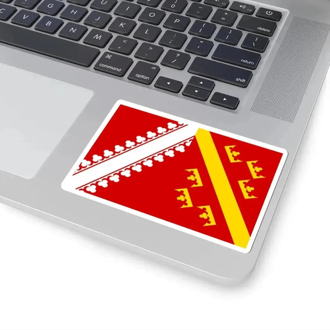 Flag of Alsace old (Belgium) STICKER Vinyl Kiss-Cut Decal - The Sticker Space