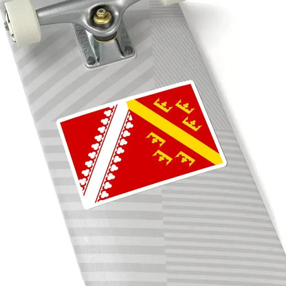 Flag of Alsace old (Belgium) STICKER Vinyl Kiss-Cut Decal - The Sticker Space