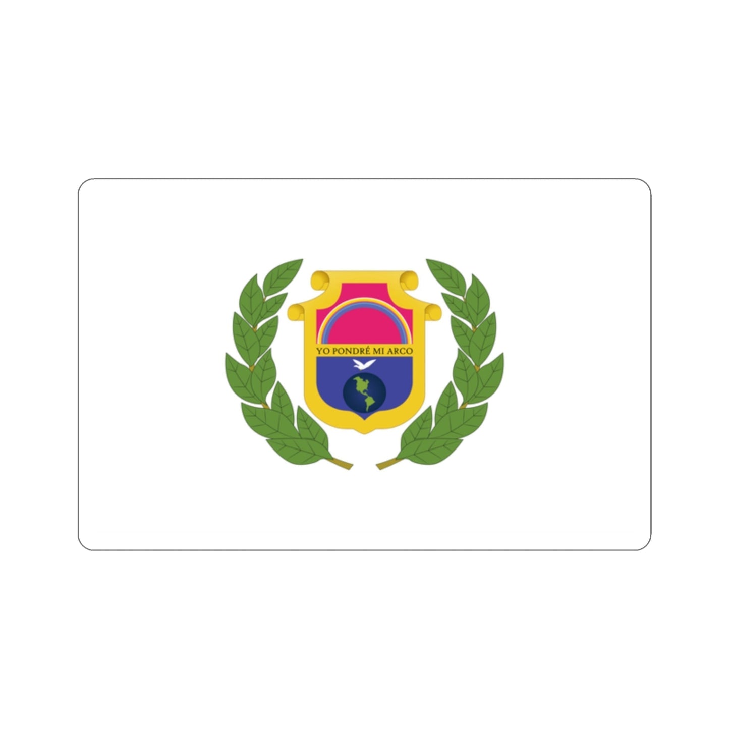 Flag of Alta Verapaz Department Guatemala STICKER Vinyl Die-Cut Decal-2 Inch-The Sticker Space