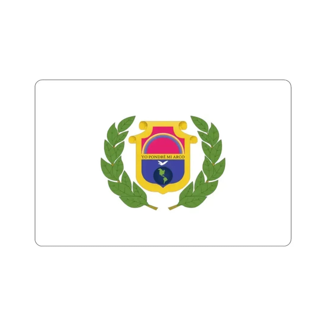 Flag of Alta Verapaz Department Guatemala STICKER Vinyl Die-Cut Decal 2 Inch - The Sticker Space