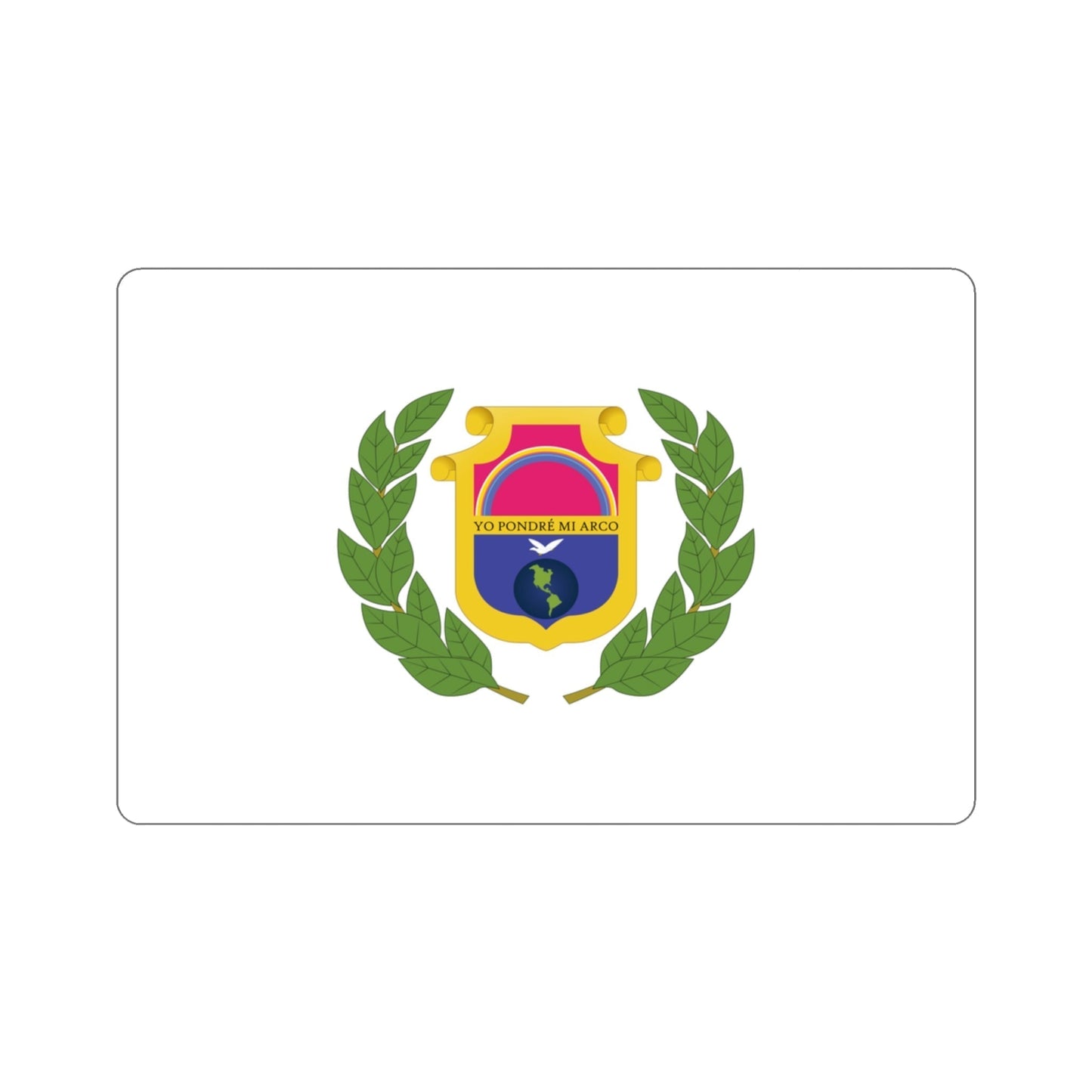 Flag of Alta Verapaz Department Guatemala STICKER Vinyl Die-Cut Decal-3 Inch-The Sticker Space