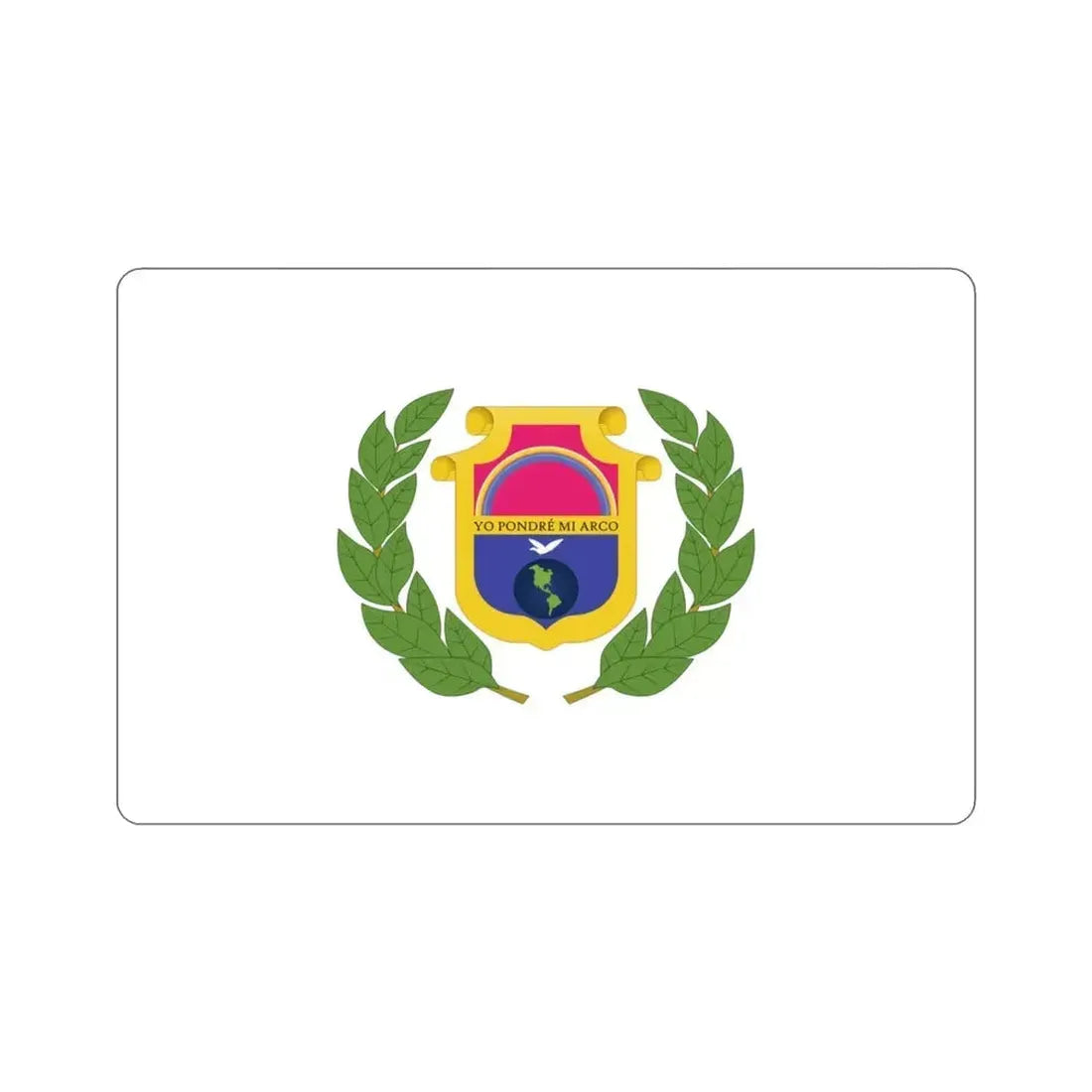 Flag of Alta Verapaz Department Guatemala STICKER Vinyl Die-Cut Decal 3 Inch - The Sticker Space
