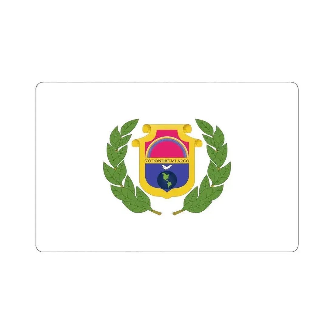 Flag of Alta Verapaz Department Guatemala STICKER Vinyl Die-Cut Decal 5 Inch - The Sticker Space